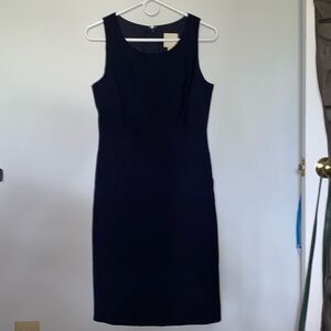 J. Crew Pinstripe Dress w Pockets